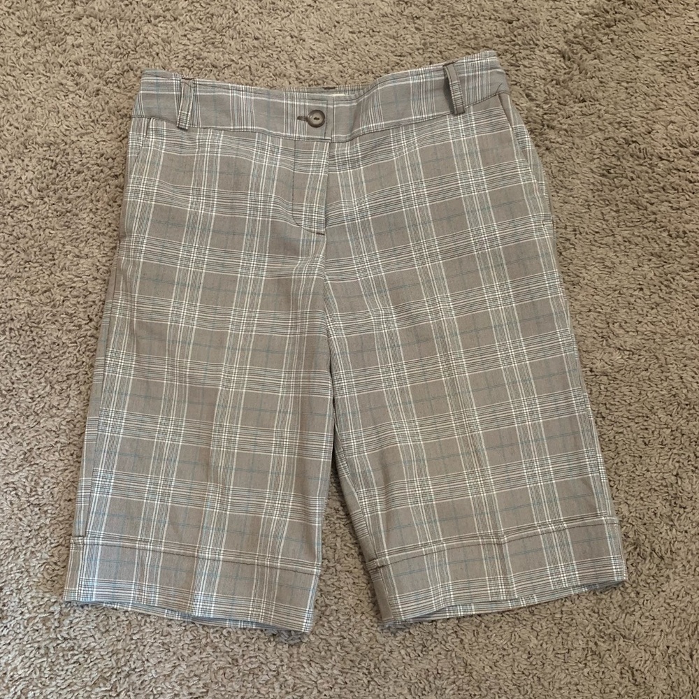 Speechless Plaid Cuffed Shorts 3